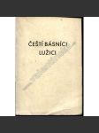 Čeští básníci Lužici (Lužice, Lužičtí srbové, poezie, mj. A. Klášterský - Lužici; E. Krásnohorská - Pozdrav z Čech; J. Pelíšek - Lužickým Srbům; R. Medek - Lužici) - náhled