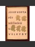 Pět hříšníků U velryby - obálka Josef Čapek - náhled