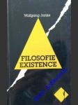 Filosofie existence - janke wolfgang - náhled