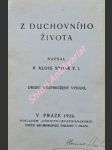 Z duchovního života - stork alois t.j. - náhled