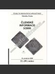 Česká numismatická spol., Členské informace 3/2004 - náhled