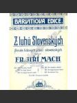 Z luhů Slovenských. Směs lidových písní slovenských (noty, housle, piano, klavír) - náhled