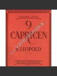 9 Capricen (noty, housle) - náhled