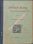 Záhada boha ve filosofii antické - 380 - náhled