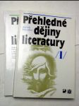 Přehledné dějiny literatury i ii - náhled