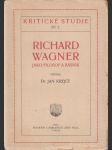 Richard wagner jako filosof a básník - náhled