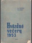 Hvězdné večery 1953. Astronomický kalendář pro každého - náhled