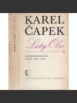 Listy Olze (Karel Čapek - Olga Scheinpflugová - korespondence, dopisy) - náhled