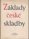 Základy české skladby - náhled