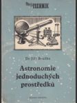 Astronomie jednoduchých prostředků - náhled