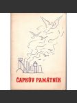 Čapkův památník. K 30. výročí smrti sokola-hrdiny a zakladatele Československých legií v Itálii za války 1914-1918 (Jan Čapek, legie, legionáři, sokol, mj.Těšínsko) - náhled