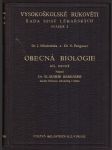 Obecná biologie 2. bělehrádek j., bergauer v. - náhled