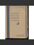 Paměti města Ivanovic na Hané (Ivanovice na Hané) - podpis František Hladký (pošk.) - náhled