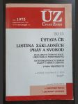 ÚZ č. 1075 Ústava ČR, Listina základních práv a svobod - náhled