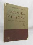 Latinská čítanka pro VII. třídu gymnasií a reálných gymnasií I. - náhled