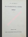 Eucharistická četba bible - hejčl jan dr. - náhled