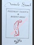 Pozdrav tasova / rodný kraj - deml jakub - náhled