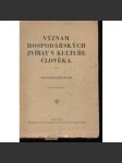 Význam hospodářských zvířat v kultuře člověka (hospodářská zvířata) - náhled