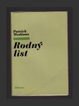 Rodný list - náhled