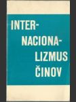 Internacionalizmus činov - náhled