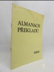 Almanach překladů - náhled