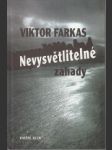 Nevysvětlitelné záhady - náhled