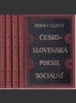 Československá poesie sociální I.-IV.zv. - náhled