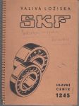 Valivá ložiska SKF - hlavní ceník 1945 - náhled