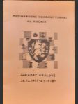 Šachový  mezinárodní vánoční turnaj xii. ročník -hradec králové 26.12 1977 -5.1 1978 - náhled