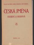 Česká jména: osobní a rodová - náhled