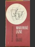 Rozkladací mapa mariánské lázně a okolí - náhled