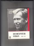 Do různých stran (Eseje a články z let 1983-1989) - náhled