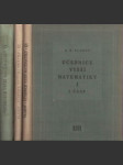 Učebnice vyšší matematiky I./1 I./2  - II. - náhled