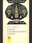 Zápisky o buddhistických zemích - náhled