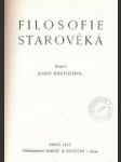 Filosofie starověká - náhled