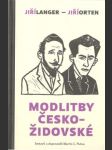 Modlitby česko-židovské - náhled