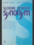 Slovník českých synonym - náhled