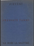 Zjevení Přesvaté Panny na hoře La Saletské 19 září L.P. 1846. - náhled