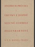 Úryvky z dopisů slečně Ludmile Hegenbartové - náhled