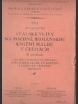 Italské vlivy na pozdně románskou knižní malbu v Čechách - náhled