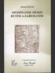 Spomínanie medzi bytím a zabúdaním - náhled