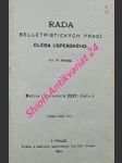 Řada belletristických prací glěba uspenského - uspenskij gleb ivanovič - náhled