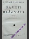 Paměti bláznovy - flaubert gustave - náhled