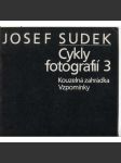 Josef Sudek - Cykly fotografií 3. (katalog výstavy) - náhled