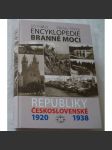 Encyklopedie branné moci Republiky československé 1920-1938 [Československá armáda, vojáci, vojsko, mobilizace ad.] - náhled