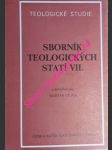 Sborník teologických statí vii. - čejka gustav (uspořádal) - náhled