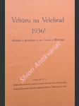 VZHŮRU NA VELEHRAD 1936 ! Kázání a promluvy o sv. Cyrilu a Metoději - náhled