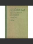 Ročenka Kruhu solistů měst. divadel pražských (1936) [divadlo, herci, mj. Nataša Gollová, Petr Lotar, divadlo na Vinohradech] - náhled