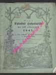 Nowý kalendář hospodářský na rok obyčegný 1845 - cís. král. wlastenecká hospodářská společnost w králowtwj Českém - náhled