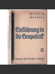 Einführung in die Geopolitik [úvod do geopolitiky, 5. rozšíř. vydání] - náhled